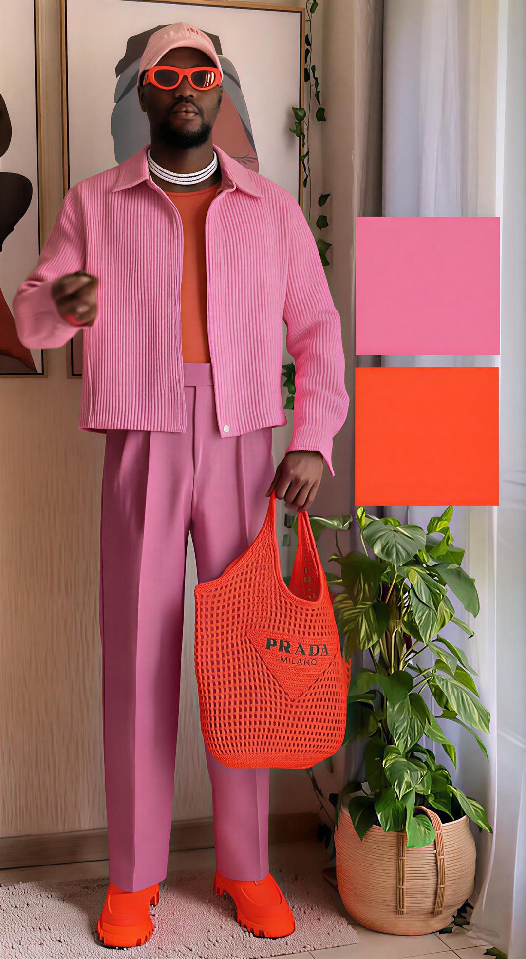 Avant-garde fashion piece